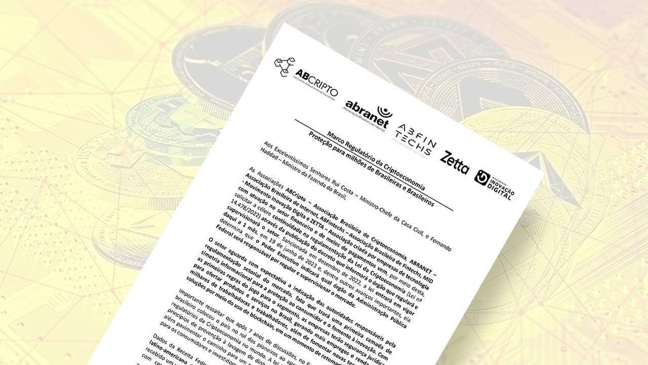 Abranet e entidades reivindicam rapidez para a regulamentação da Lei de Cripto