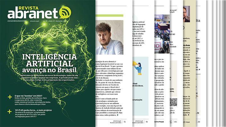 Inteligência Artificial é destaque na revista da Abranet