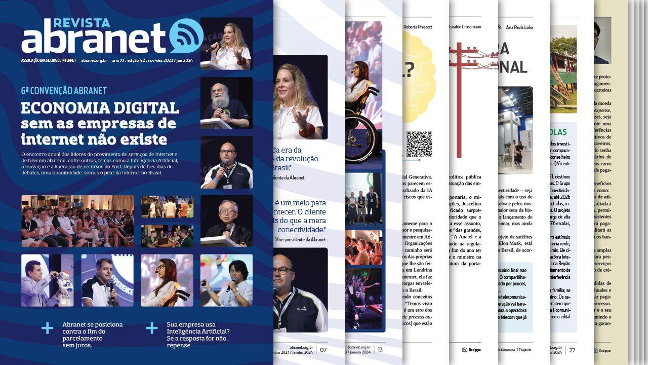 Revista Abranet: Economia digital passa pelas empresas de Internet