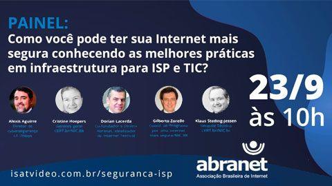 Abranet media debate sobre como fazer a Internet mais segura