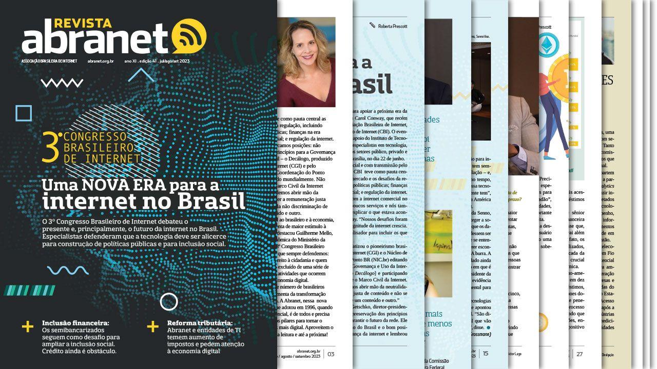 Revista Abranet discute a nova era para a Internet no Brasil