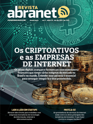 Os CRIPTOATIVOS e as EMPRESAS DE INTERNET