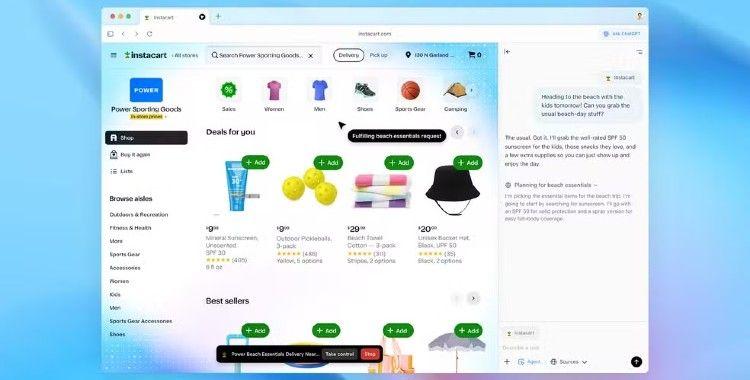 Depois de não conseguir comprar Google Chrome, OpenAI lança seu próprio navegador